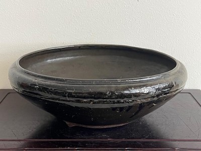 Chinesische Song Dynastie Cizhou Ofen Topf 磁州窯 / B 31,9 [cm] Ming Qing Yuan Glas