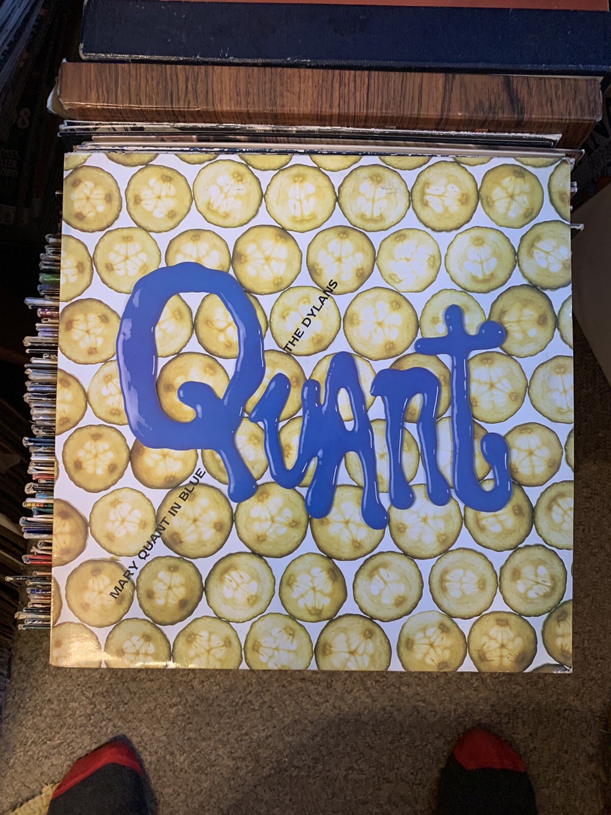 The Dylans Mary Quant In Blue 12” EX Vinyl EP 45 Plays Perfect Indie Rock 1st Pr