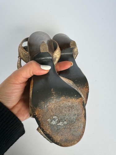 ASH Ankle Strap Cuban Heel Sandal Shoes UK3 EUR36 *VGC* - Picture 5 of 5
