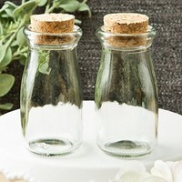 75 Perfectly Plain Collection Vintage Glass Milk Bottle With Round Cork Top on sale 75 Perfectly Plain Collection Vintage Glass Milk Bottle With Round Cork Top on sale