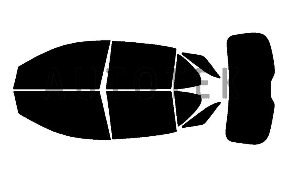 Película de ventana precortada en todos los lados cualquier tono % para Chevrolet Equinox 2018-2023 Foto 2 de 4