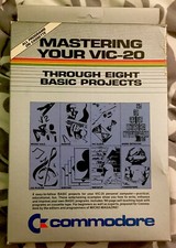 COMMODORE-MASTERING YOUR VIC-20 PACKAGE WITH SELF TEACHING BOOK  CASSETTE TAPE 