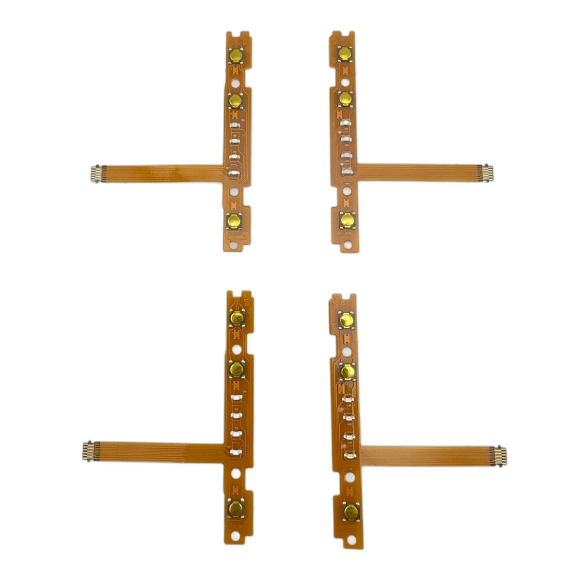 2 Pairs - Joy Con SL + SR Button Key LED Flex Cable For Nintendo