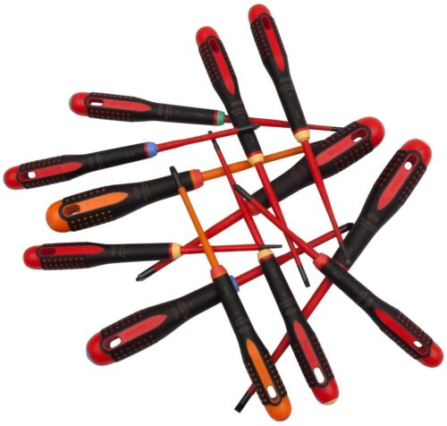 Juego de destornilladores delgados aislados VDE Bahco BE-9878SL ERGO 12 piezas SL/PH/PZ/TX - Imagen 4 de 4