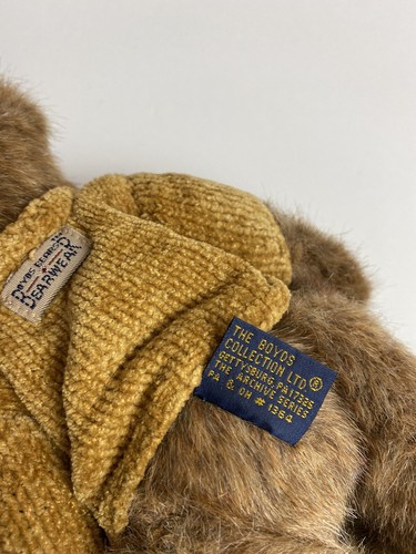 Vintage Konvolut 2 Boyds Bär 7 Zoll Plüsch Junge und Mädchen - Bild 9 von 10