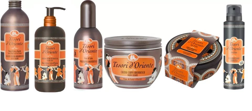 TESORI D´ORIENTE Lotusblüte PFLEGESET 6-teilig