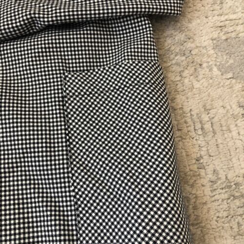 Blazer Zara nero bianco a scacchi un bottone taglia 11 12 nuovo con etichetta - Foto 6 di 9