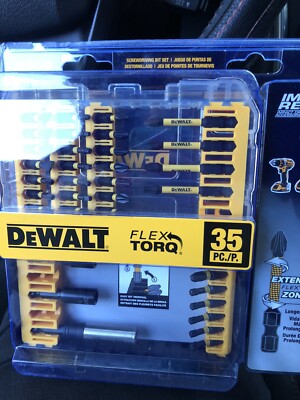 DEWALT Max Fit Screwdriving Bit Sets with Toughcase & System - Yellow (DWAMF35)