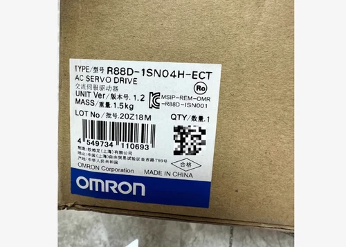 1PC OMRON R88D-1SN04H-ECT Servo Drive R88D1SN04HECT New Expedited Shipping - Picture 5 of 5
