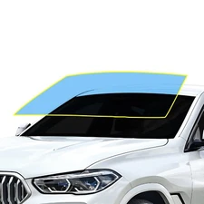 Pre Cut For BMW X6 2020-2023 Front Windshield Protection Clear Bra Film