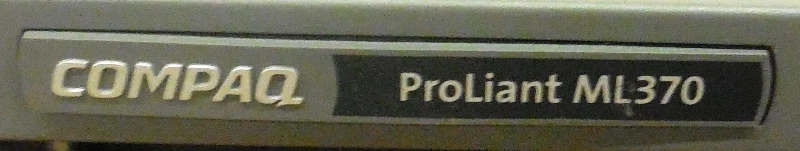 HP COMPAQ PROLIANT ML370 SERVER, 257918-421, INTEL PENTIUM III PROCESSOR - Image 4 of 4