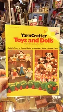 Vintage Yarncrafter Toys & Dolls Designs By Lillian Rather Distlefink Designs