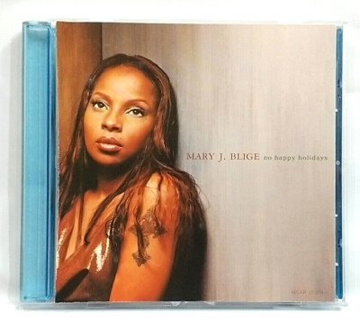 CD) Mary J. Blige ‎– No Happy Holidays, Promo, MCAR-25264-2