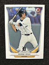 SHANE ZEILE #DP132 2014 Bowman Draft Picks Paper Rookie/Prospect QTY