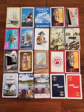 SHIPS - Vintage Lot of BOATS Cards - 20 Single Swap Trading Playing Cards