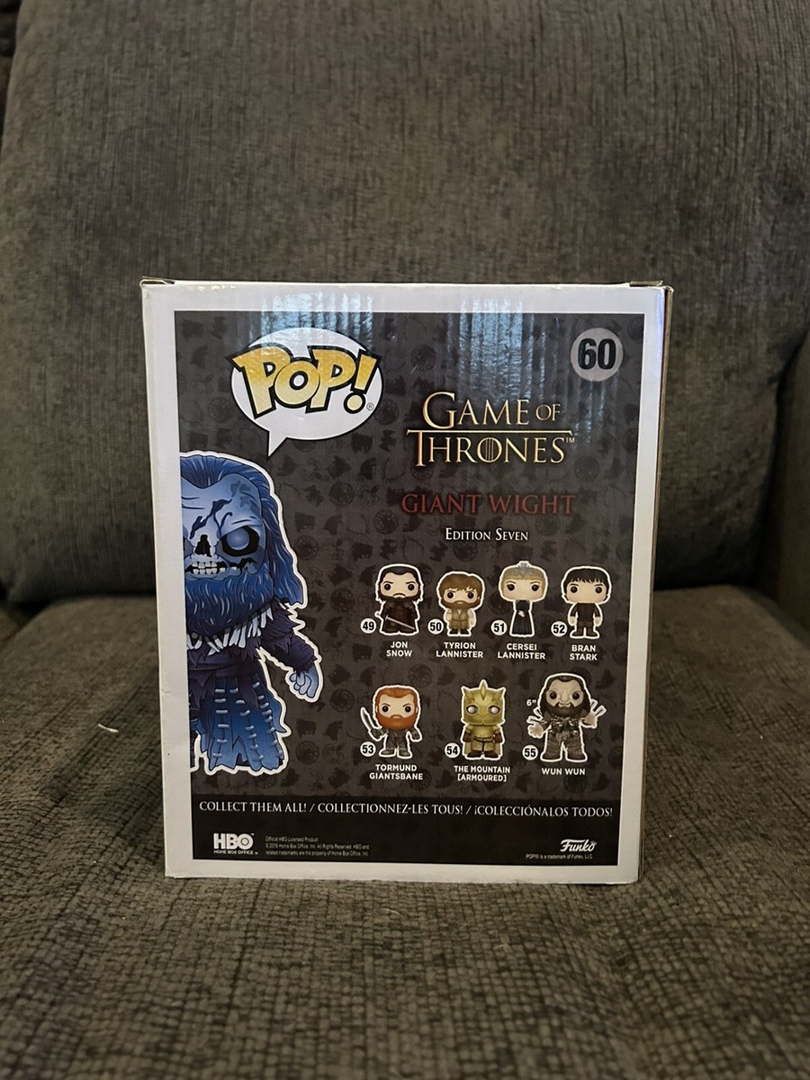 Funko Pop Game Of Thrones Giant Wight 60 (ECCC Retailer Exclusive