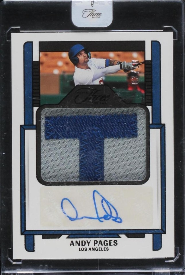 2023 Panini Three and Two - Andy Pages #AJ-AP - 1 of 1