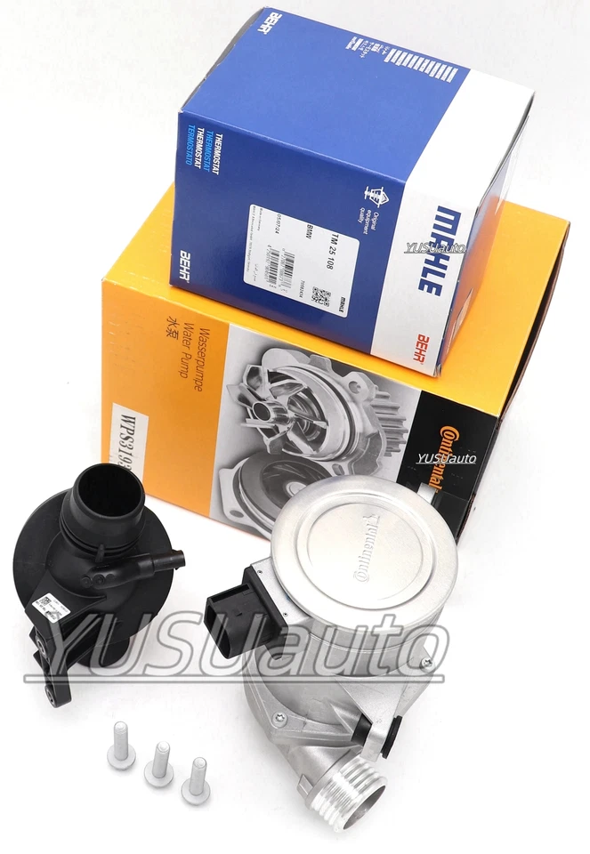 Termostato de refrigerante y bomba de agua eléctrica OEM para BMW 428i 528i X1 X3 N20 B20A Foto 4 de 4