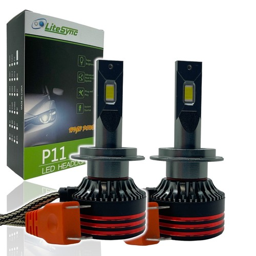 LiteSync LED Headlight Bulbs Kit 13000lm 120w 12V CANbus Error Free - Picture 19 of 21