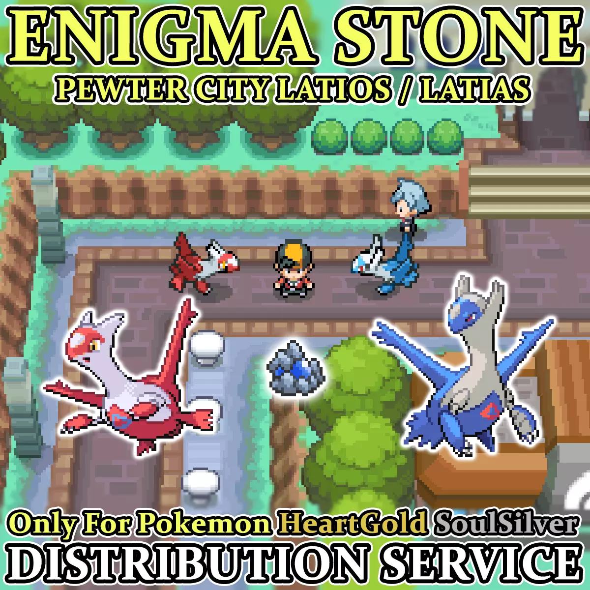 Pokemon Enigma Stone Latias Latios Event Distribution for