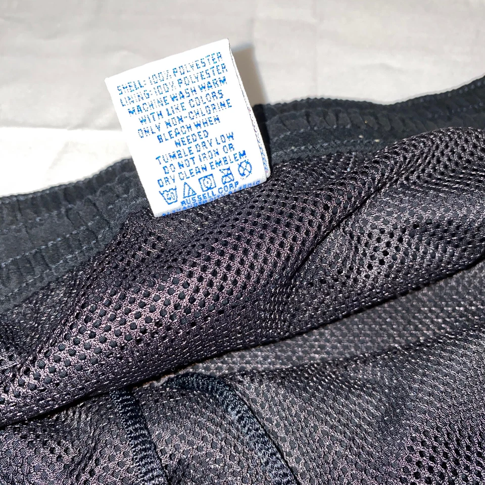 Pantalones Cortos Entrenadores de Gimnasio Russell De Colección Años 70 80 Negros Para Hombre Talla 40 (XL) Foto 4 de 4