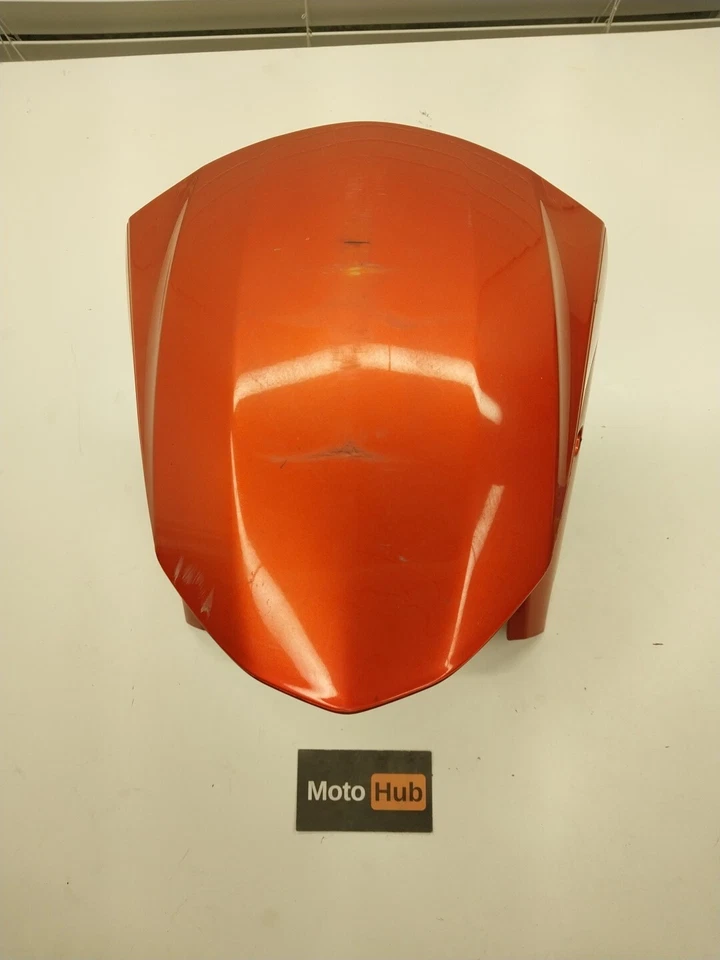 08-10 KAWASAKI NINJA ZX10R OEM PW NARANJA GUARDABARROS DELANTERO BARRO CARENADO CAPUCHA PLÁSTICO Foto 2 de 4