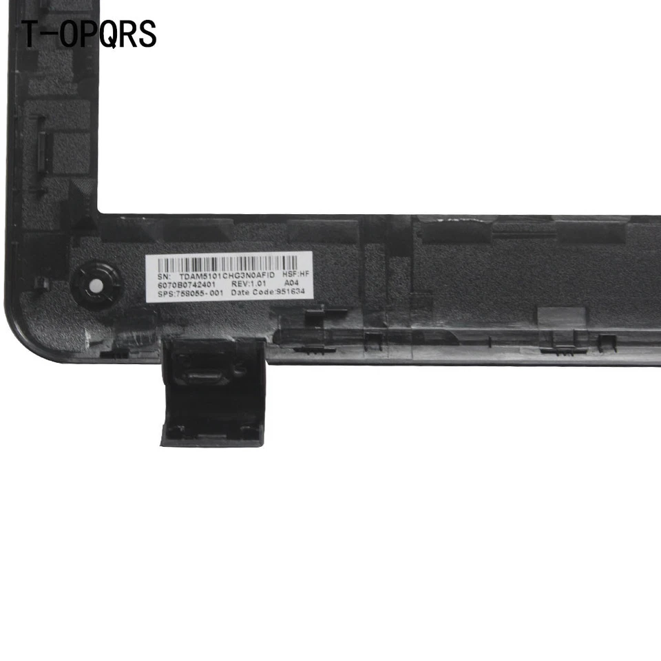 Neu für HP 350 G1 758055-001 LCD Blende Bildschirm Abdeckung Frontrahmen Schwarz - Bild 3 von 4