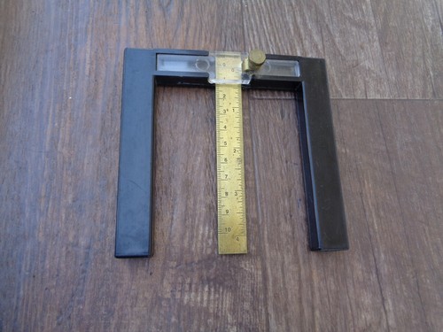 Height Depth Gauge 4" Ruler Measure Tool