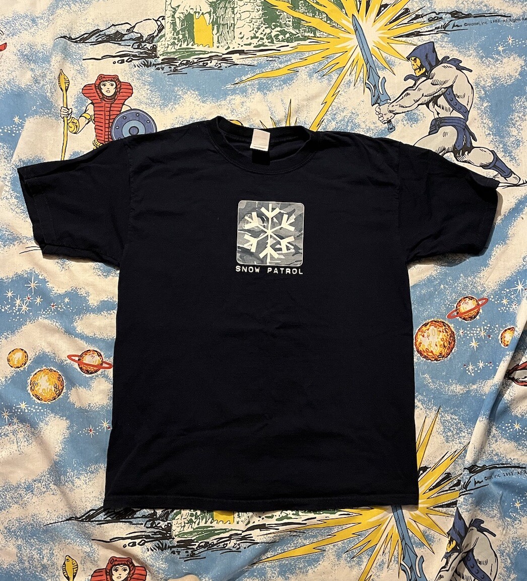 Snow Patrol Snowflake T Shirt Snow Patrol Snowflake T Shirt