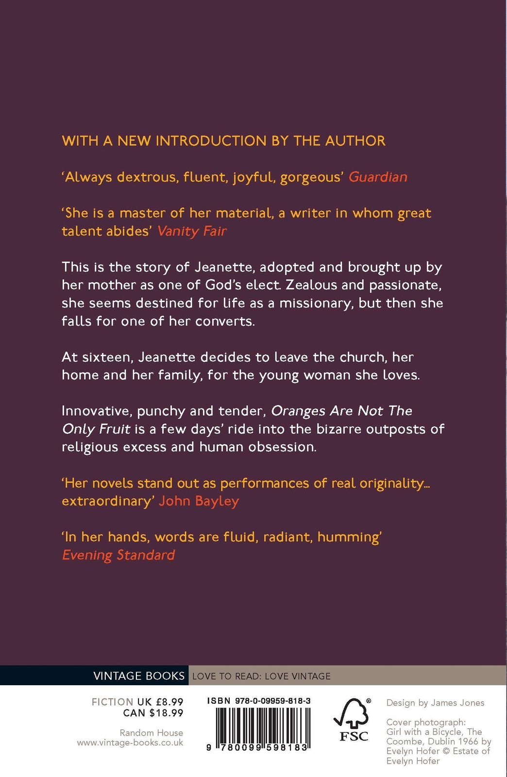 Thumbnail - Jeanette Winterson | Oranges Are Not The Only Fruit | Taschenbuch |
