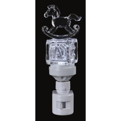 Baby Block Rocking Horse LED Nightlight BY Roman Lights  