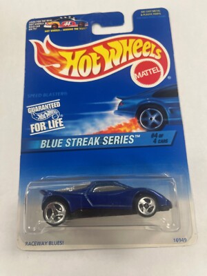 1997 Hot Wheels Blue Streak Series Raceway Blues Speed Blaster A15