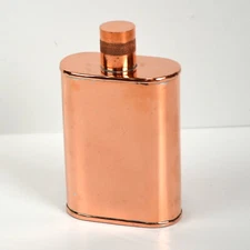 JACOB BROMWELL Vermonter Flask 9oz. - Pure Copper