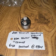2011 Triumph Speedmaster Started Solenoid T1310008 