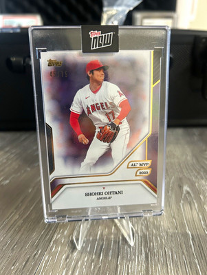 2025 Topps Now - Shohei Ohtani Purple Foil /75 Angels 2023 AL MVP #12