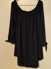 Express Black off Shoulder Dress Size XL