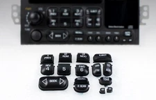 Replacement Radio Button Kit For 1995-2002 Chevy GMC Car Truck AM FM CD Player