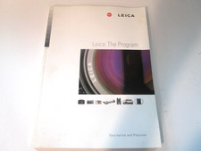 Leica The Program Camera Booklet Photography Brochure 1998 Germany