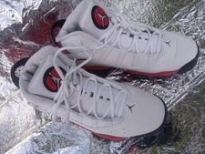 Air Jordan 6 Rings 'Cherry' White Red Sneakers Men's Size 10 No Box New Cond 