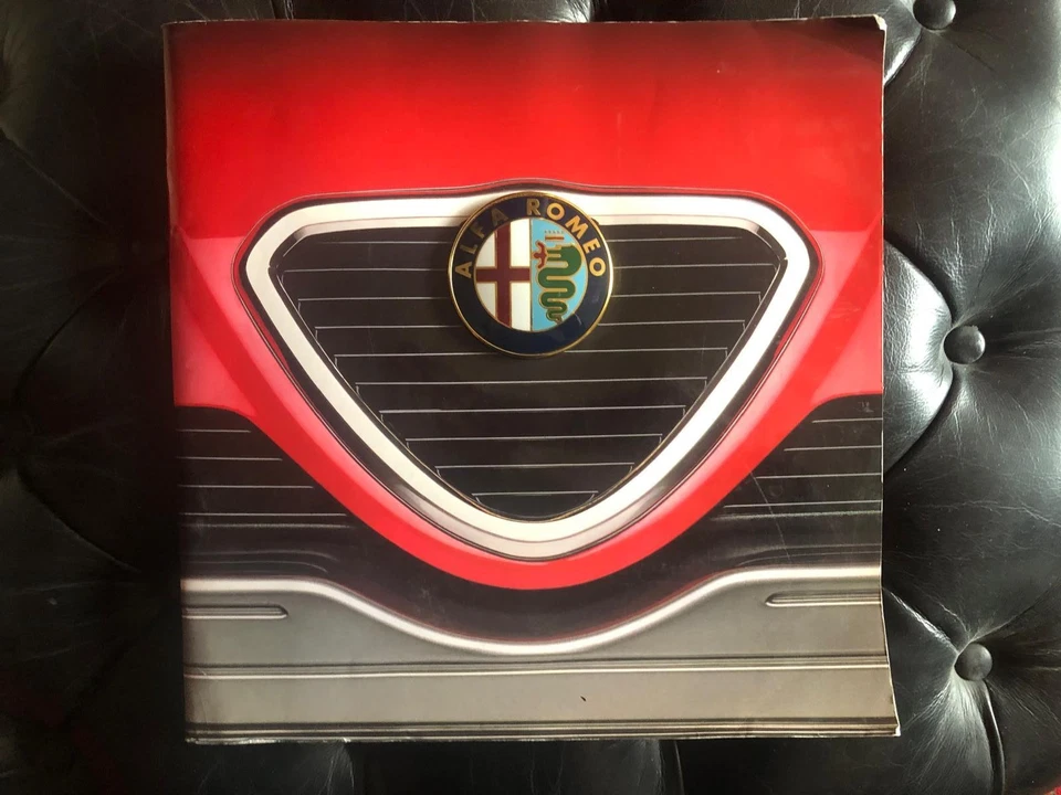 NATALE IDEA REGALO Alfa Romeo 164 DEPLIANT ORIGINALE DELL'EPOCA Foto 2 de 4