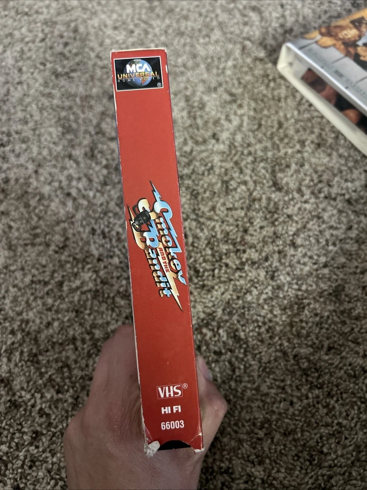 Smokey and the Bandit VHS 1977 Burt Reynolds Sally Field Jackie Gleason Foto 2 de 4