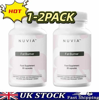 1~2PACK | Nuvia Fat Burner Weight Management , 60 capsules UK | 2026