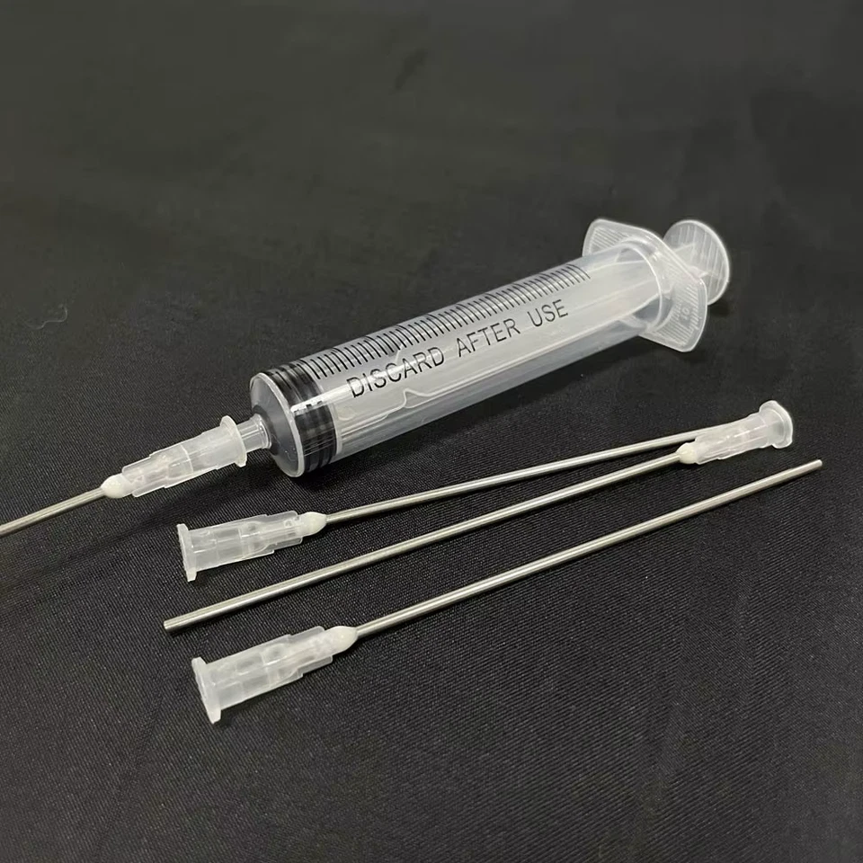 4Pcs/Lot 10CM CISS Refillable Ink Cartridge Blunt Syringe Long Needles Head for  - image 3 of 4
