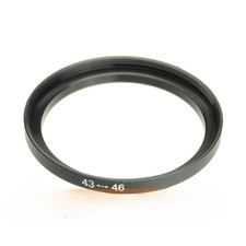 43mm-46mm 43-46 mm Step Up Filter Ring Stepping Adapter