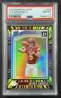 JAYDEN DANIELS PSA 8 2024 PANINI DONRUSS OPTIC #248 ELECTRICITY RATED ROOKIE /75