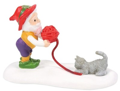 Kitten Tested For Best Mittens North Pole Dept 56 #6007616 MIB