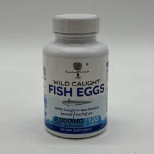 Nourishing Nutrients Wild Caught Fish Eggs 120 Capsules EXP 07/2026