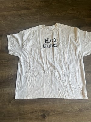 Hard Times In Los Angeles White T-shirt Men s 4XL