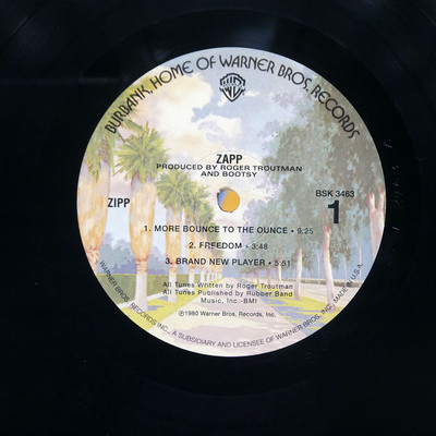 ZAPP ZAPP WARNER BROS. BSK3463 US US REISSUE VINYL LP | eBay