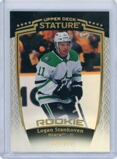2024-25 U.D. STATURE HOCKEY BASE ROOKIE #684/995 Dallas Stars Logan Stankoven